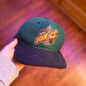 Vintage 90’s Seattle Super Sonics Hat